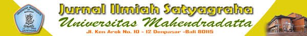 Jurnal Ilmiah Satyagraha