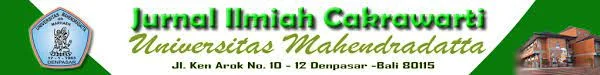 Jurnal Ilmiah Cakrawarti (P-ISSN: 2620-5173 ,  E-ISSN: 2723-5572)